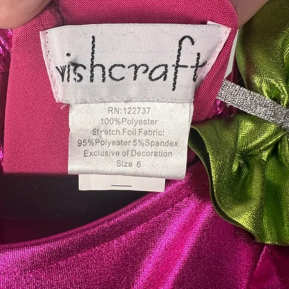 Chasing Fireflies Candy Fairy Costume - Pink, Green, Blue - Picture 6 of 8